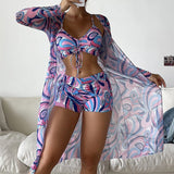Laluna® | 3-Piece Printed Bikini Set — view 6