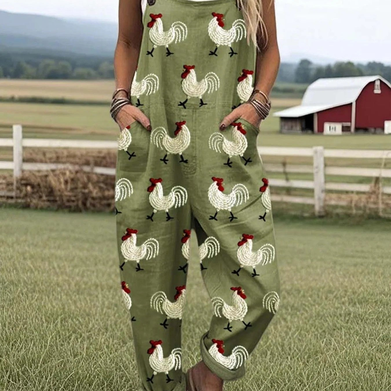Rise & Roost Dungarees