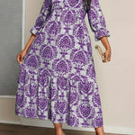 Molly - Boho Mosaic Dress — view 3