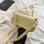 Cadence Wavy Flap Vegan Leather Handbag — view 6