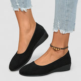 Sela - Comfortable Wedge-Heel Ballet Flats — view 4