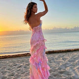 Cassidy - Charming Dress with Ruffles