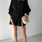 Elizabeth - Lightweight Set with Shirt and Shorts — view 6