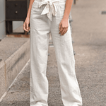Joleen - Casual Women's Pants with Drawstring and Elastic Waist