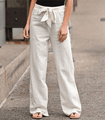Joleen - Casual Women's Pants with Drawstring and Elastic Waist