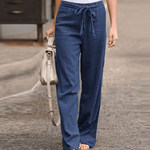 Joleen - Casual Women's Pants with Drawstring and Elastic Waist — view 3