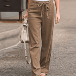 Joleen - Casual Women's Pants with Drawstring and Elastic Waist — view 5