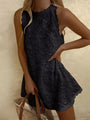 Lightweight Lace Mini Dress, Sleeveless — view 2