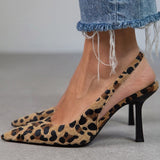 Pania - Leopard Print Stilettos