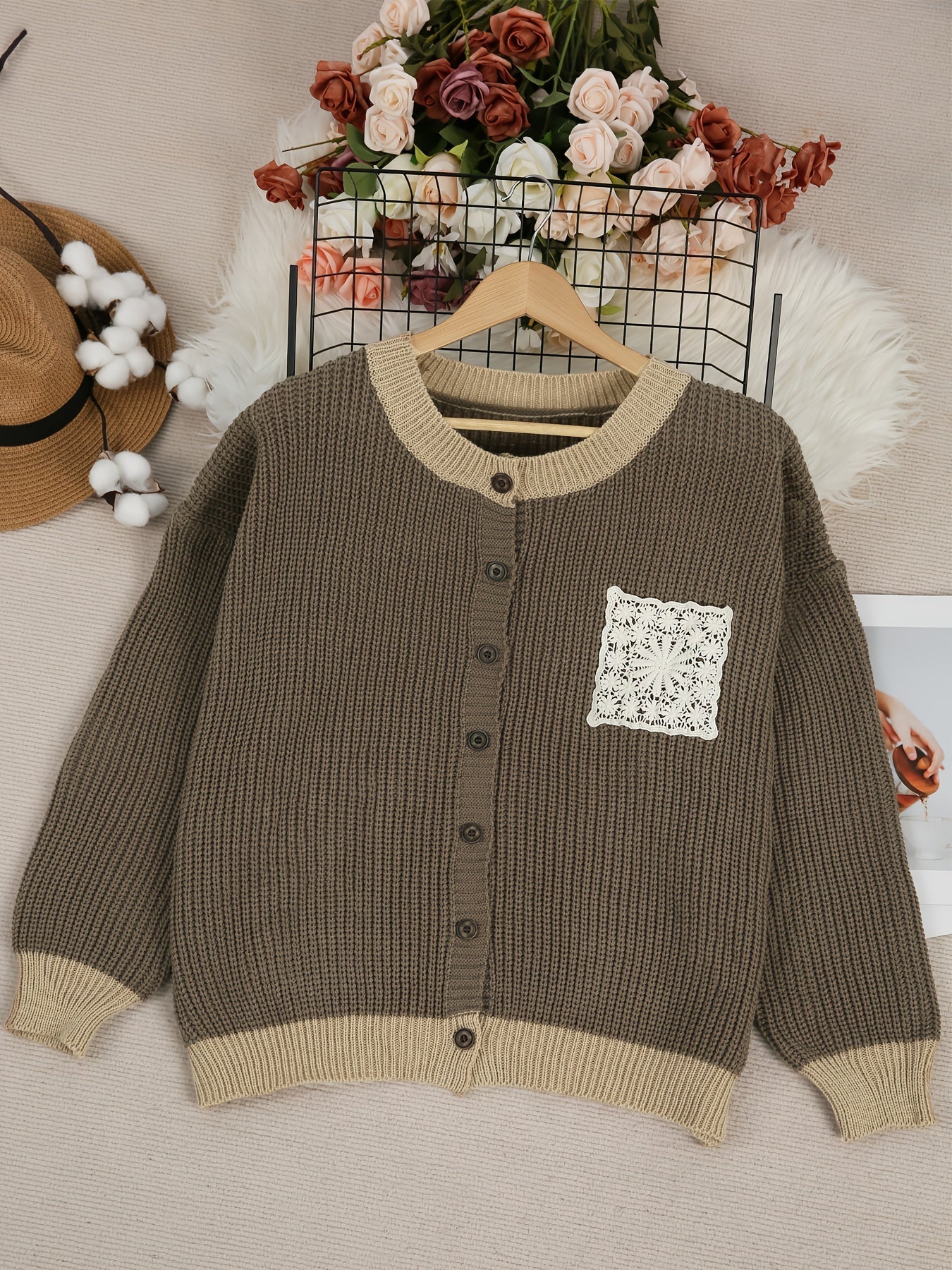 Mihiata - Knit Coat with Pockets — view 3