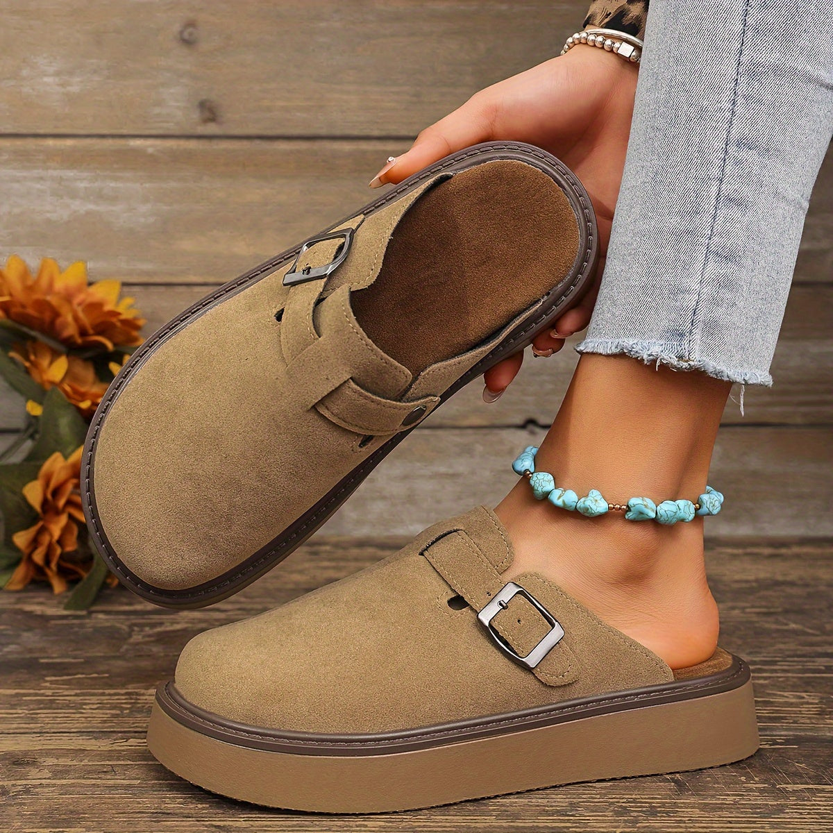Elvara | Modern Comfort Platform Clogs — view 8