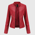 Dani™ - Elegant Leather Jacket for Women — view 5