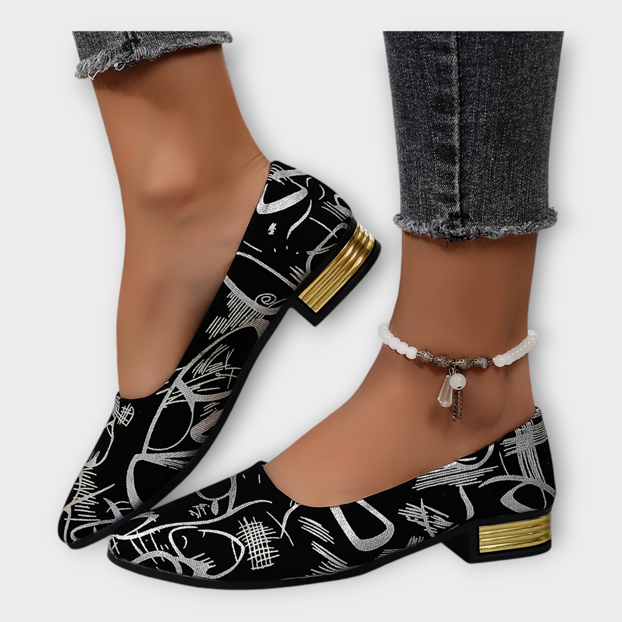 Elegant Ballet Flats with Sophisticated Details — view 2