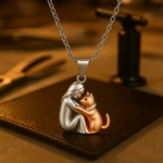 Cat Hug Necklace — view 6