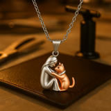 Cat Hug Necklace — view 6