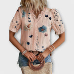 Emily - Blouse with V-Neck — view 10