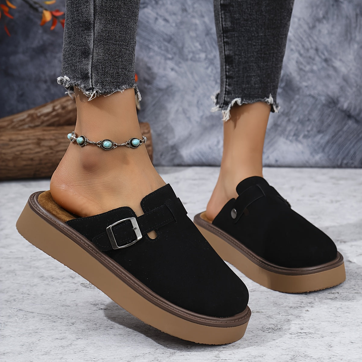 Elvara | Modern Comfort Platform Clogs — view 16