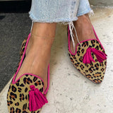 Anahira™ - Leopard print flat shoes
