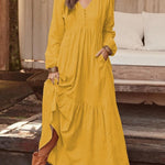 Cadence - Elegant Floral Dress — view 4