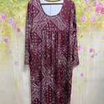 Elowen | Casual Midi Dress with Long Sleeves — view 8