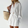 Elizabeth - Lightweight Set with Shirt and Shorts
