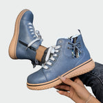 Low-Shaft Orthopaedic Leather Boots — view 2