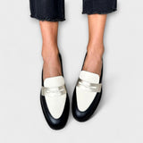 Iris - Elegant Black Loafers — view 2