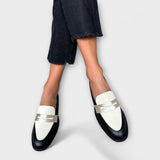 Iris - Elegant Black Loafers — view 3