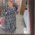 Lillia - Printed Boho Dress — view 6