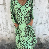 Jessa - Leopard Maxi Dress — view 3