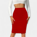 High-Waisted Office Skirt — view 2