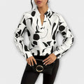 Katherine - Elegant Long-Sleeve Blouse — view 2