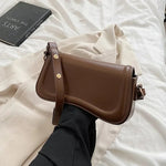 Cadence Wavy Flap Vegan Leather Handbag — view 9
