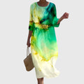 Hayley™ | Elegant Floral Maxi Dress — view 6