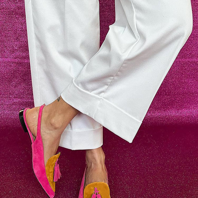 Iliana™ - Colourful Fringe Ballerinas — view 2