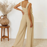 Megan - Minimalist Top and Flared Pants Set — view 4
