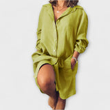 Clara - Casual Linen Blouse