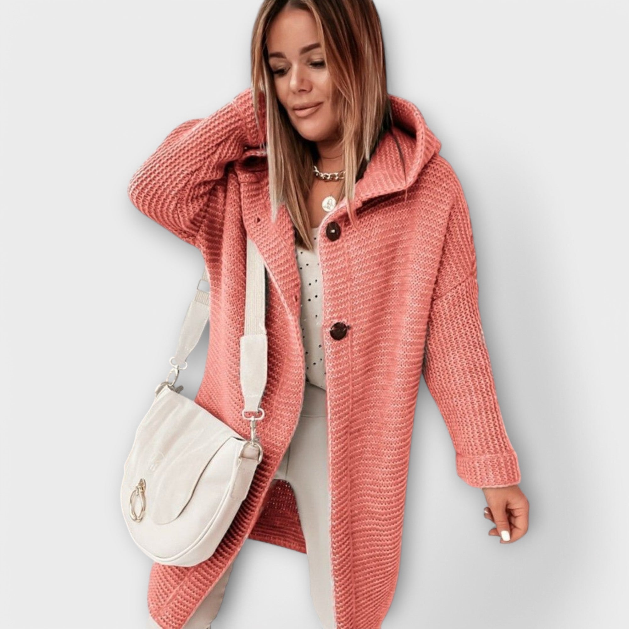 Carla - Knit Coat — view 5