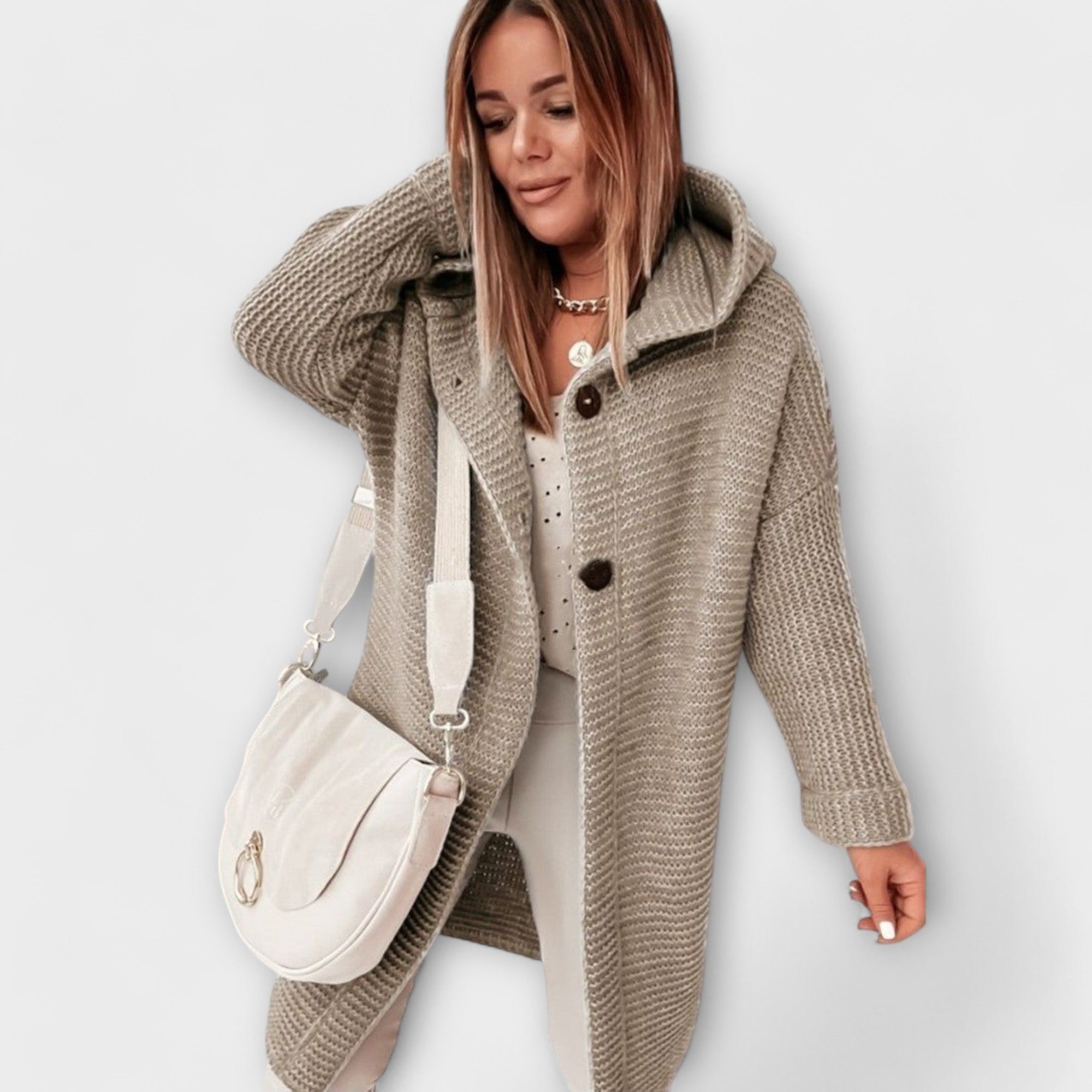 Carla - Knit Coat — view 4