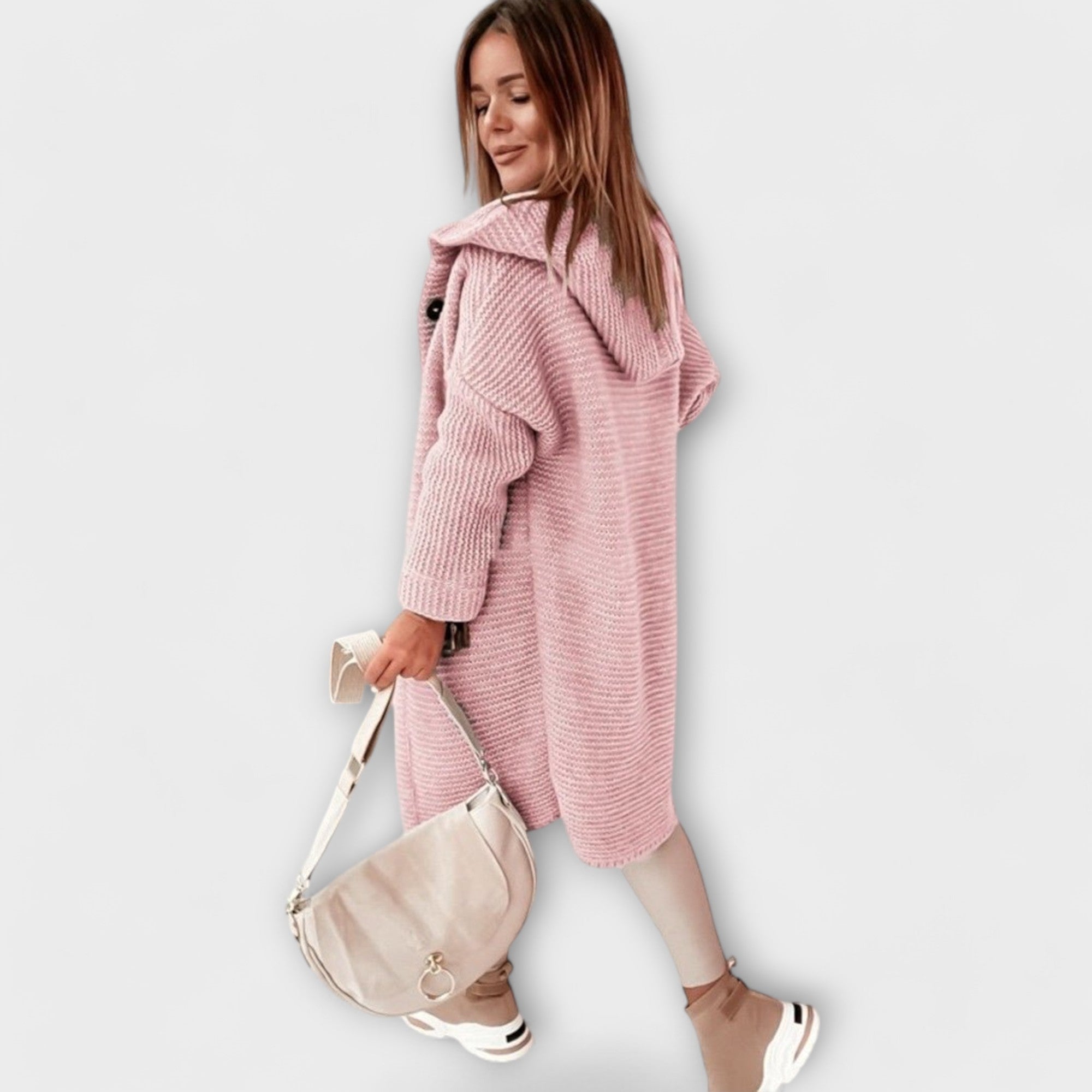 Carla - Knit Coat — view 6