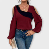 Scarlett - Blouse with Square Neck