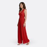 Lani - Chic Sleeveless Wide-Leg Jumpsuit — view 9