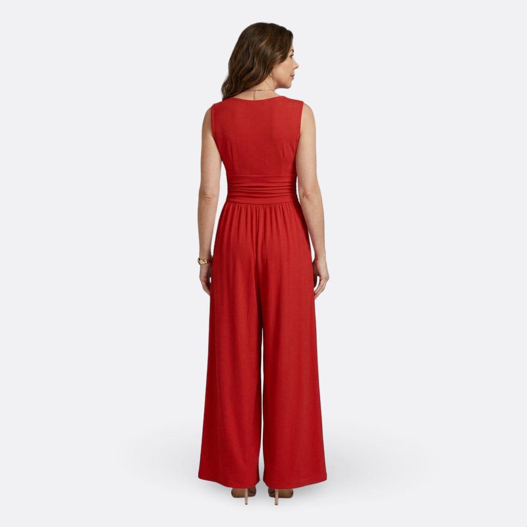 Lani - Chic Sleeveless Wide-Leg Jumpsuit — view 10