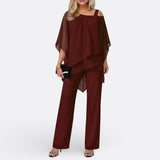Carolina - Evening Set in Chiffon — view 5