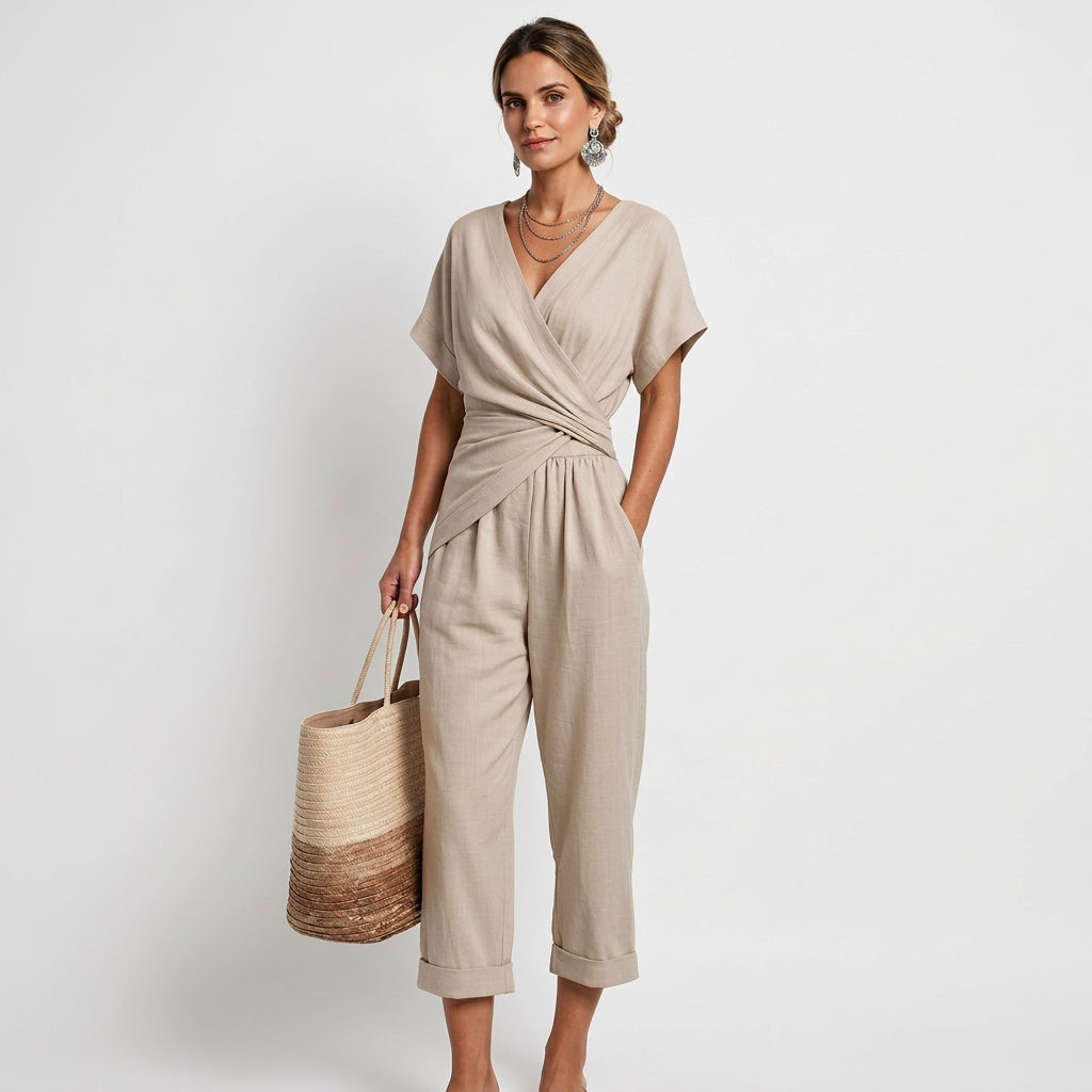 Katherine - Crossover Set with V-Neck — view 5