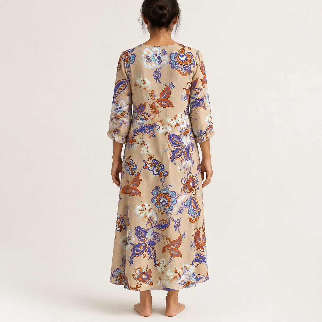 Alba – Boho Maxi Dress — view 4