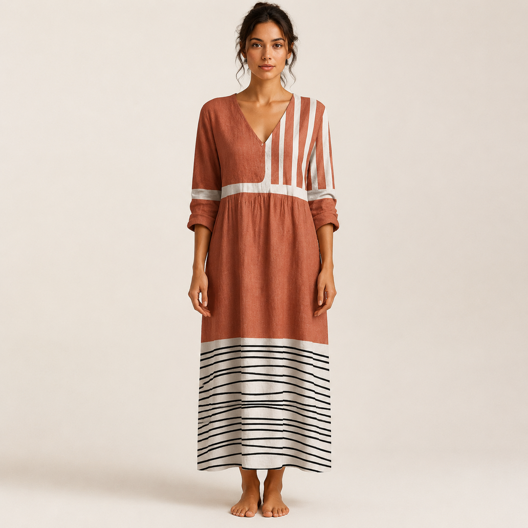 Celia – Comfortable Floral Dress — view 2