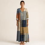 Sara – Dress with Abstract Pattern — view 2