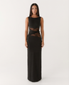 Lace Illusion Maxi