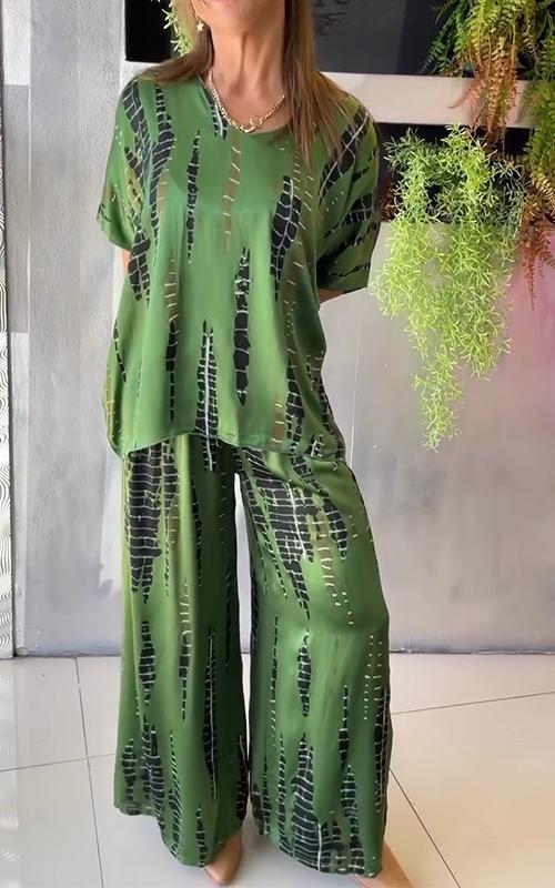 Marie - Casual Print Set — view 4
